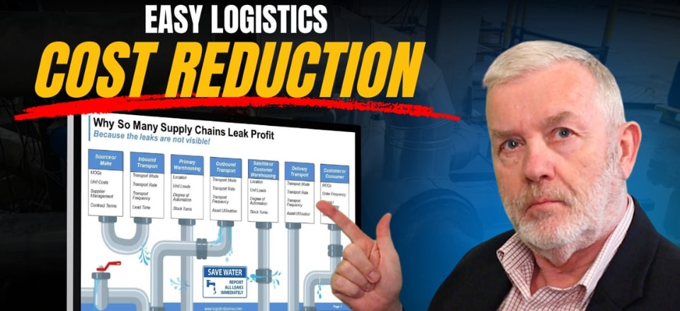 Easy Logistics Cost Reduction – But Few People Do This